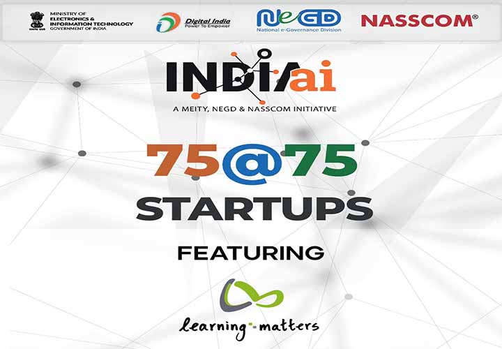 Recognised by INDIAai & MeitY for contributing to the Indian AI ecosystem